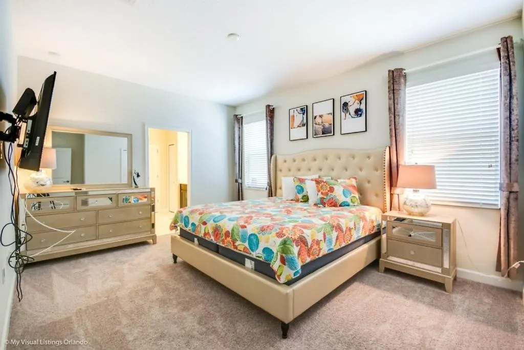 Bring The Whole Family Gate 9 Bedroom 5 Bath Villa Davenport